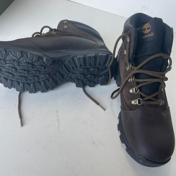 Timberland Mens Earthkeepers Black Leather Side Zip Ankle Boots